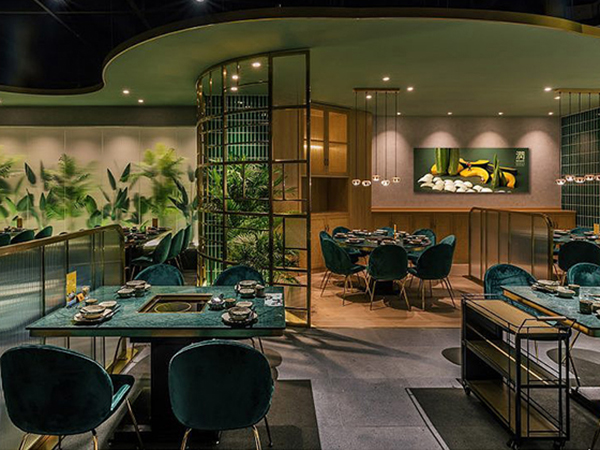 潤(rùn)園四季火鍋店餐飲空間設(shè)計(jì)
