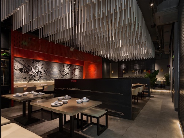 泰爺門廣州花都店中式餐飲空間設(shè)計(jì)